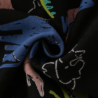 MyKids-USA® Baby Boy All Over Dinosaur Print Pattern Western Style Hoodie