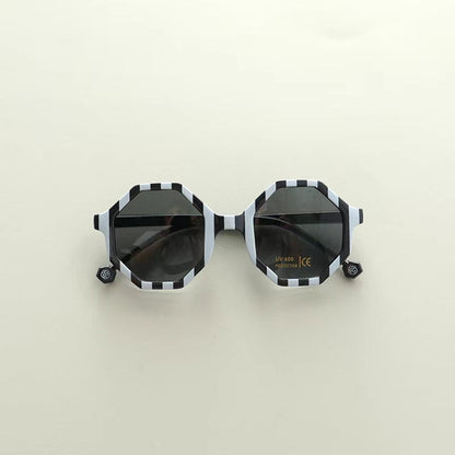 MyKids-USA® Kids Various Style Fashion Polygon Frame Sunglasses
