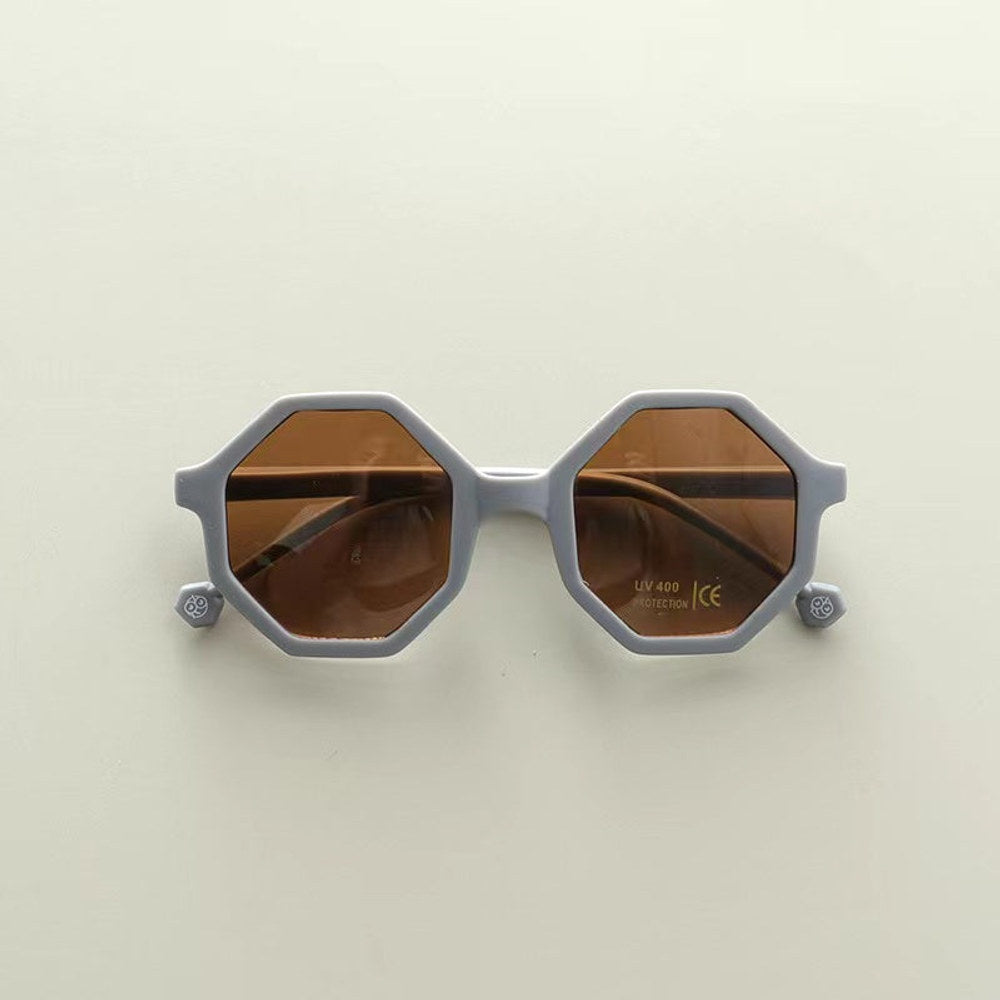 MyKids-USA® Kids Various Style Fashion Polygon Frame Sunglasses