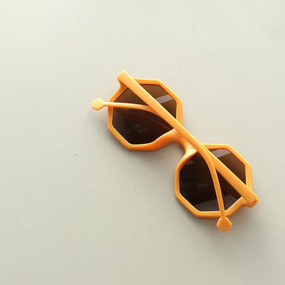 MyKids-USA® Kids Various Style Fashion Polygon Frame Sunglasses