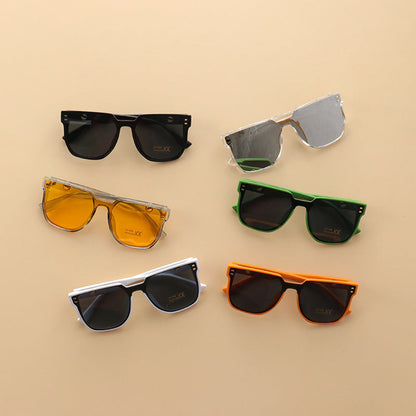 MyKids-USA® Kids Various Style Colorful Big Frame Fashion Sunglasses