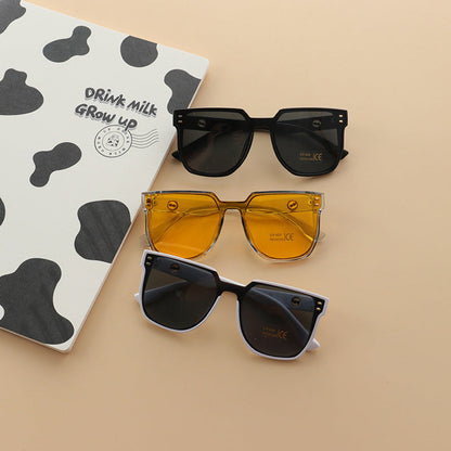 MyKids-USA® Kids Various Style Colorful Big Frame Fashion Sunglasses