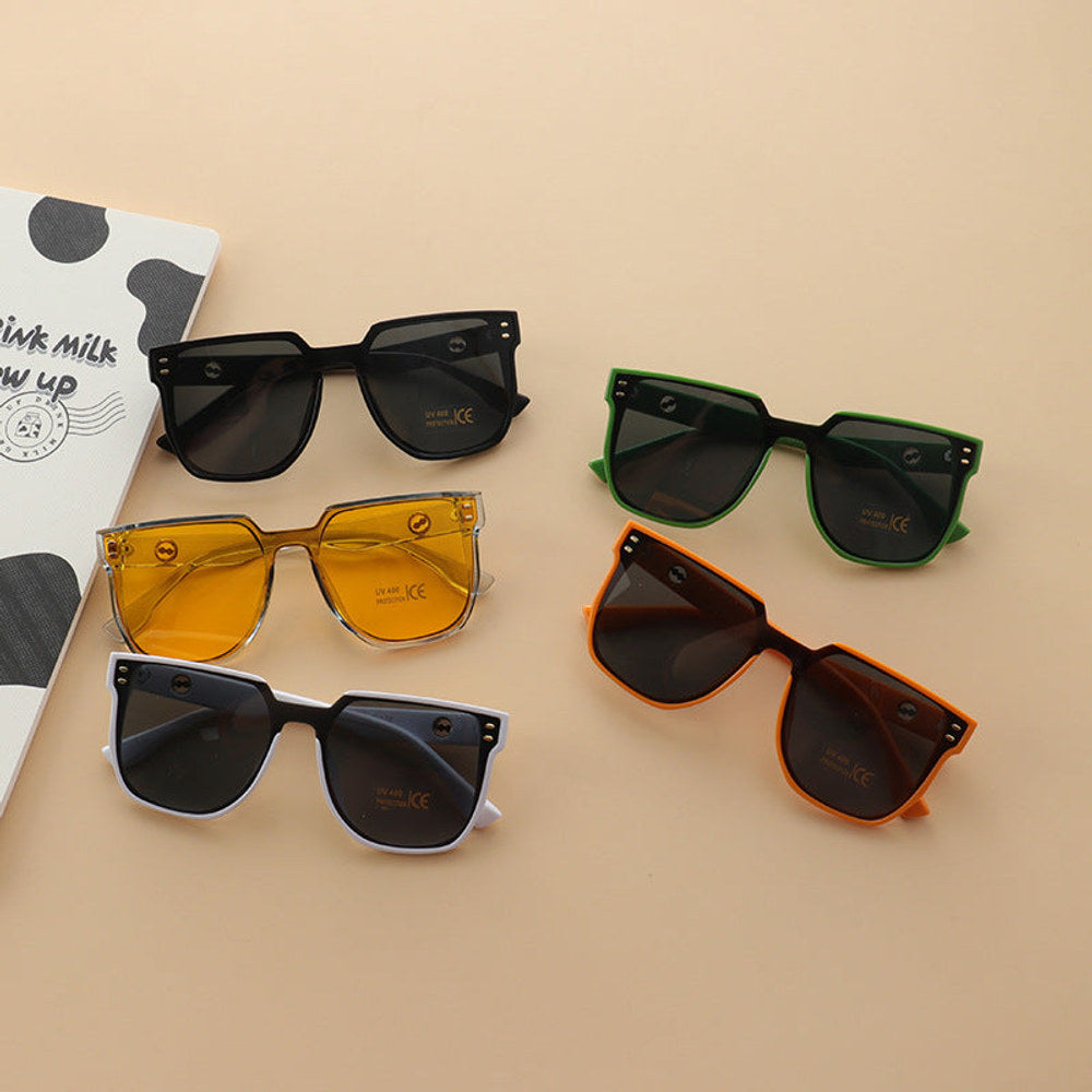MyKids-USA® Kids Various Style Colorful Big Frame Fashion Sunglasses