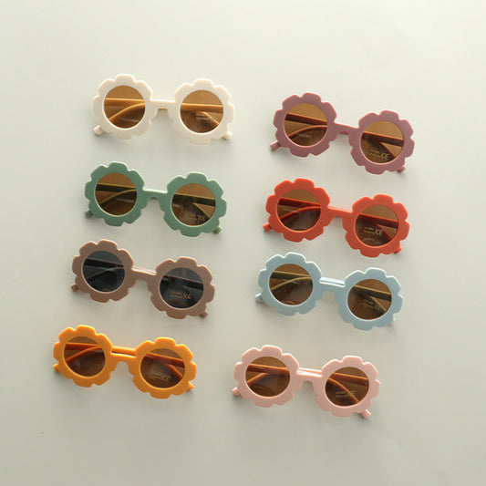 MyKids-USA® Kids Boy And Girl Flower Frame Shape Cute Fashion Sunglasses