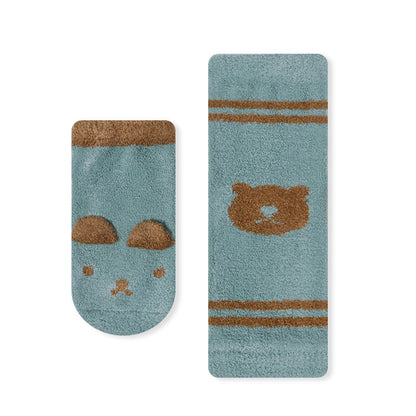 MyKids-USA® Baby Cartoon Animal Print Pattern Non-Slip Warm Long Socks