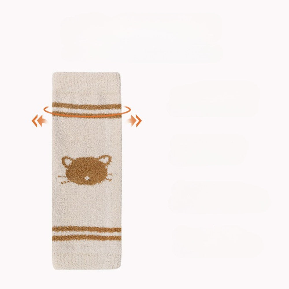 MyKids-USA® Baby Cartoon Animal Print Pattern Non-Slip Warm Long Socks