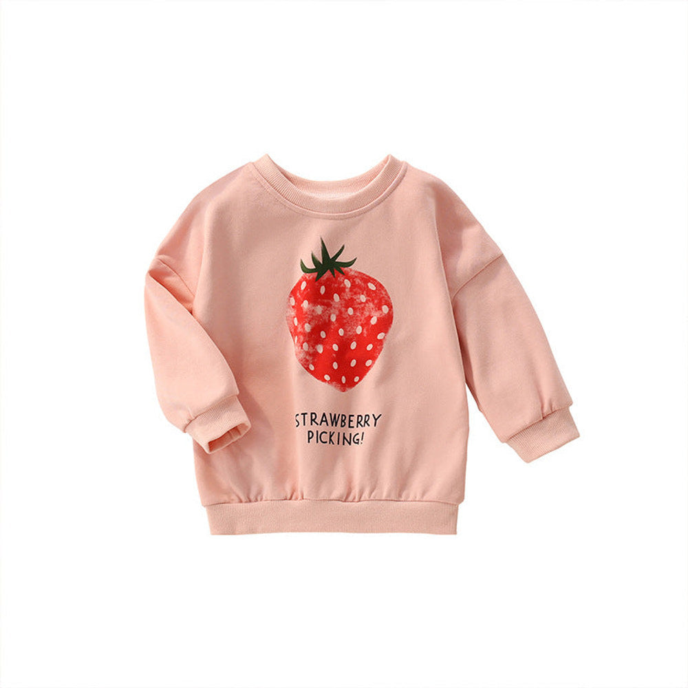 MyKids-USA® Baby Girl Flower Print Pattern Solid Color Beautiful Hoodies