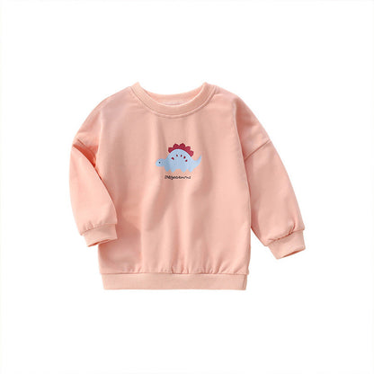 MyKids-USA® Baby Girl Flower Print Pattern Solid Color Beautiful Hoodies