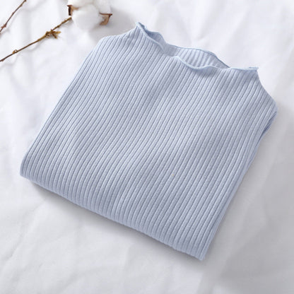 MyKids-USA® Baby Solid Color Wooden Ear Design Long Sleeve Tops Shirt