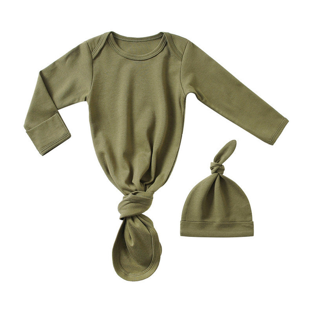 MyKids-USA® Baby Sleeping Bag Hat Set Spring Summer Baby Sleepwear Anti-Kicker Surprise Jump Swaddling Clothes