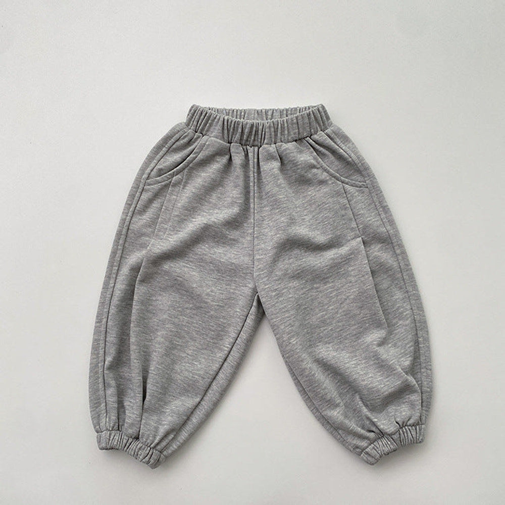MyKids-USA® Baby Solid Color Loose Baby Trousers