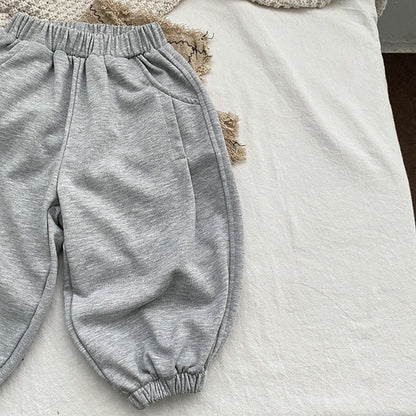 MyKids-USA® Baby Solid Color Loose Baby Trousers
