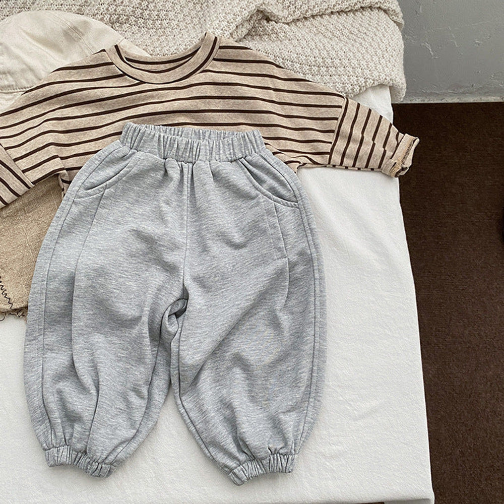 MyKids-USA® Baby Solid Color Loose Baby Trousers