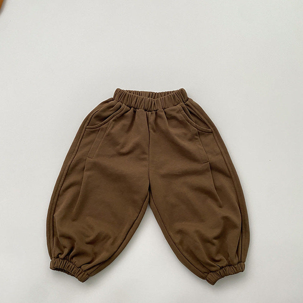 MyKids-USA® Baby Solid Color Loose Baby Trousers