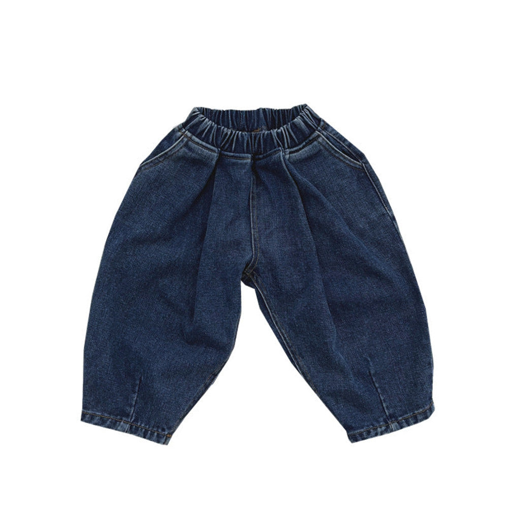 MyKids-USA® Baby Demin Blue Loose Quality Fashion Pants