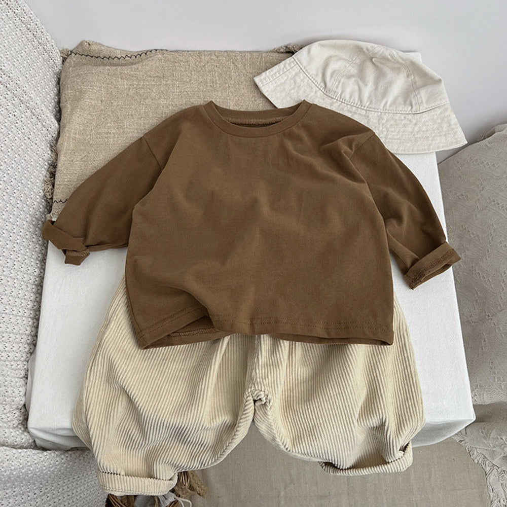 MyKids-USA® Baby Basic Style Various Color Soft Cotton Shirt