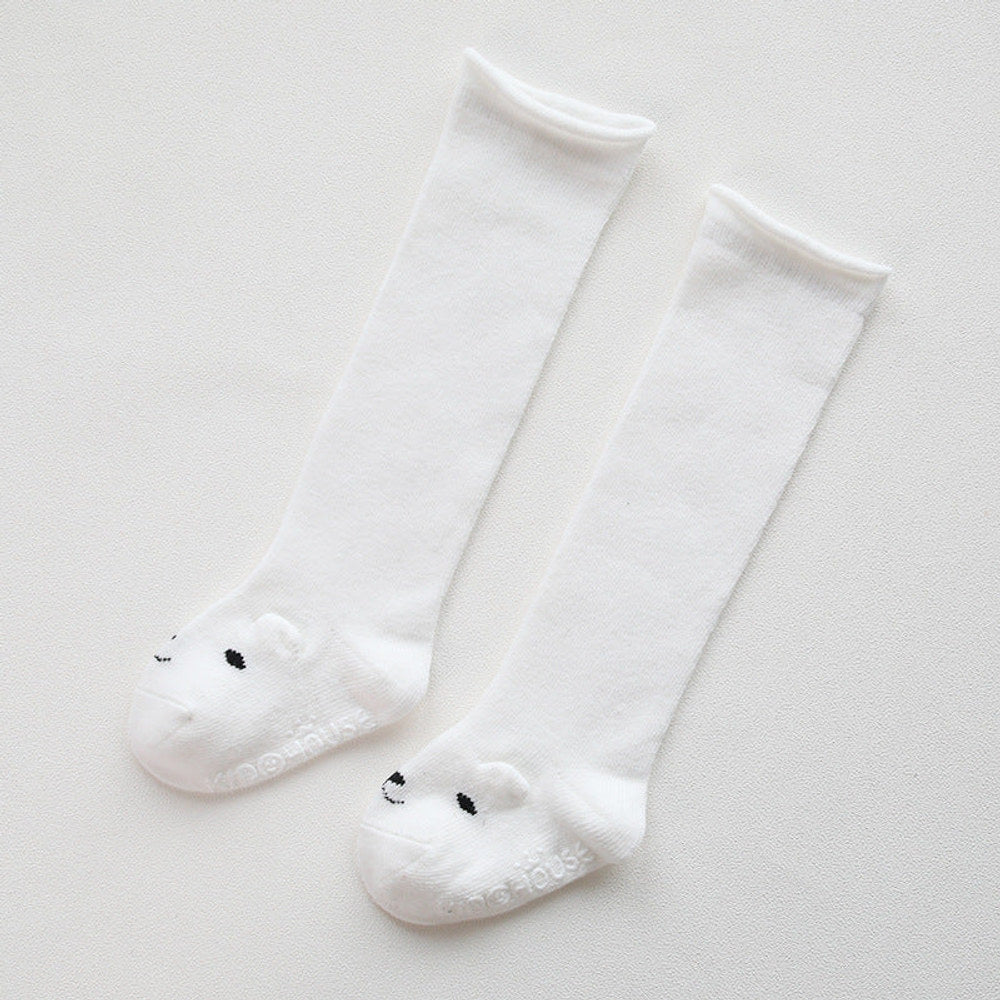 MyKids-USA® Baby Non-Slip Over The Knee Soft Cotton High Tube Socks