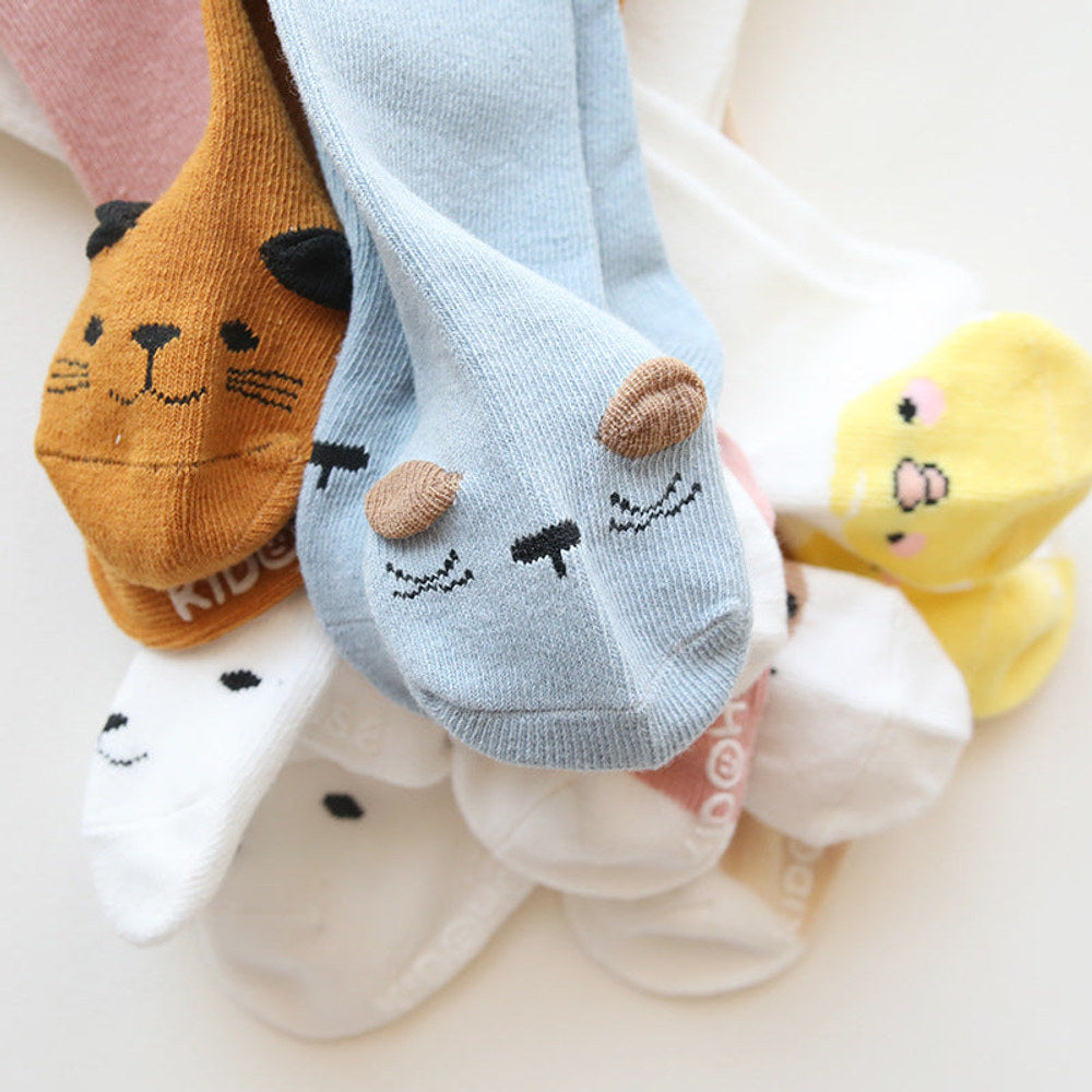 MyKids-USA® Baby Non-Slip Over The Knee Soft Cotton High Tube Socks