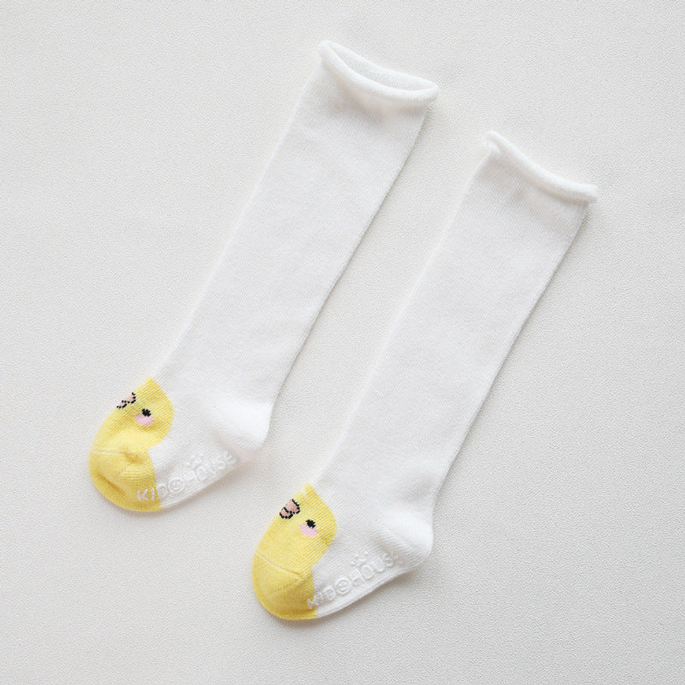 MyKids-USA® Baby Non-Slip Over The Knee Soft Cotton High Tube Socks