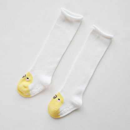 MyKids-USA® Baby Non-Slip Over The Knee Soft Cotton High Tube Socks