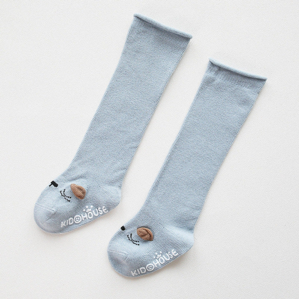 MyKids-USA® Baby Non-Slip Over The Knee Soft Cotton High Tube Socks