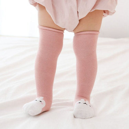MyKids-USA® Baby Non-Slip Over The Knee Soft Cotton High Tube Socks