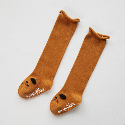 MyKids-USA® Baby Non-Slip Over The Knee Soft Cotton High Tube Socks