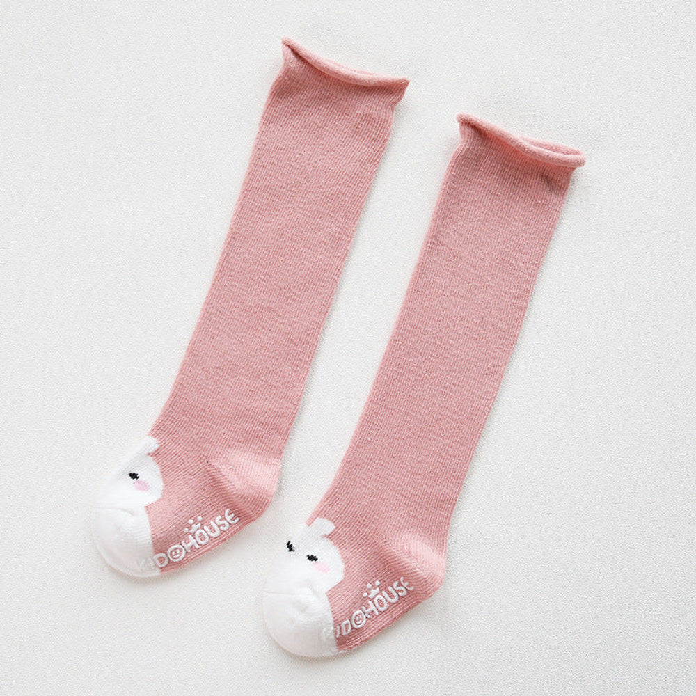MyKids-USA® Baby Non-Slip Over The Knee Soft Cotton High Tube Socks