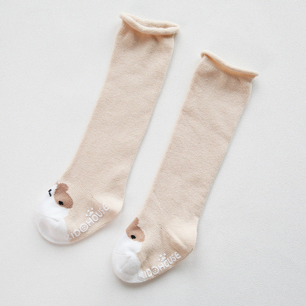 MyKids-USA® Baby Non-Slip Over The Knee Soft Cotton High Tube Socks