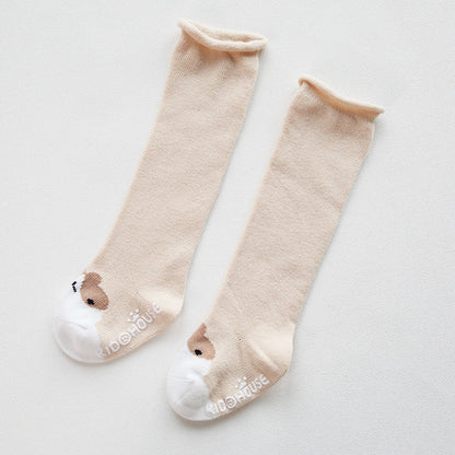 MyKids-USA® Baby Non-Slip Over The Knee Soft Cotton High Tube Socks