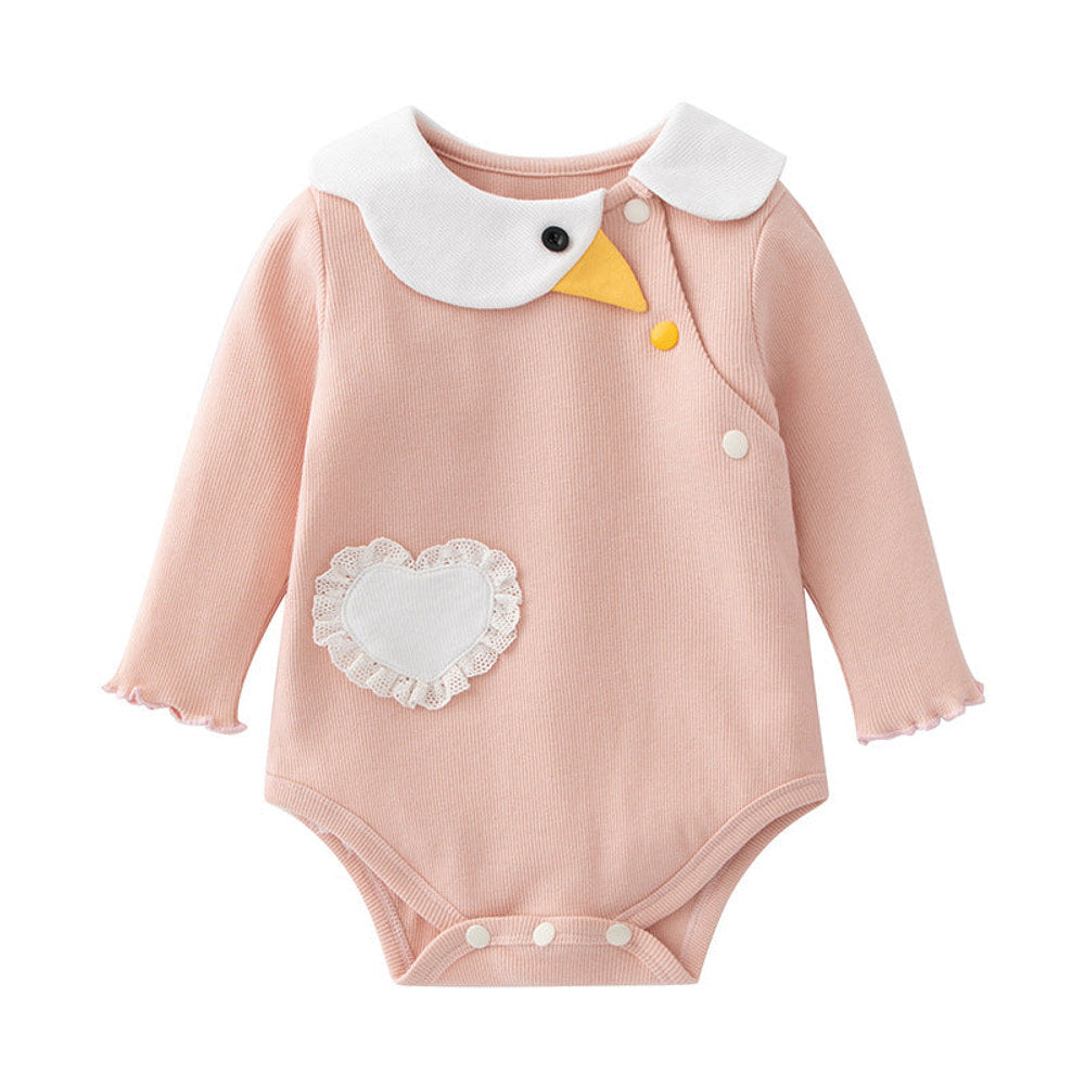 MyKids-USA® Baby Girl Cartoon Shape Long Sleeve Cute bodysuit Bodysuit