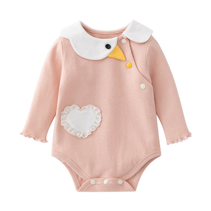 MyKids-USA® Baby Girl Cartoon Shape Long Sleeve Cute bodysuit Bodysuit