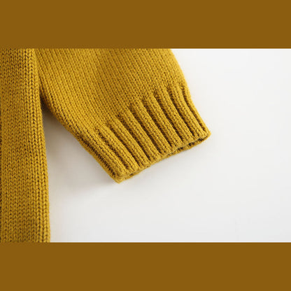 MyKids-USA® Baby Solid Color Hollow Carved Design Knitwear Sets