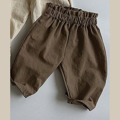 MyKids-USA® Baby Solid Color Loose Casual Pants