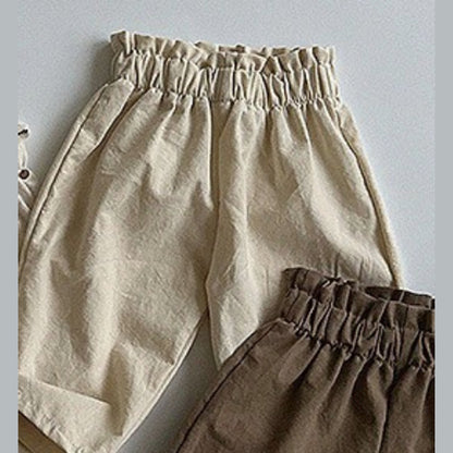 MyKids-USA® Baby Solid Color Loose Casual Pants