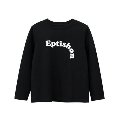 MyKids-USA® Children Slogan Print Pattern Long Sleeve Comfortable Tops