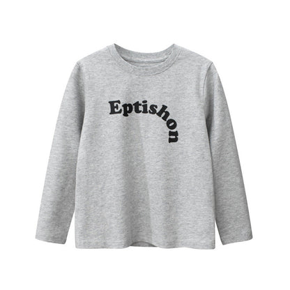 MyKids-USA® Children Slogan Print Pattern Long Sleeve Comfortable Tops