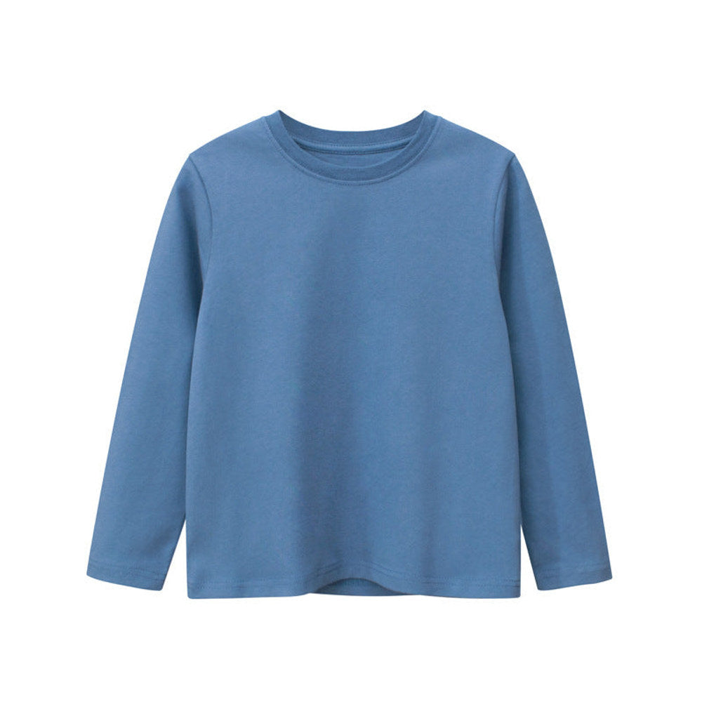 MyKids-USA® Baby Boy And Girl Solid Color Quality Basic Shirt Tops