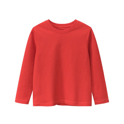 MyKids-USA® Baby Boy And Girl Solid Color Quality Basic Shirt Tops