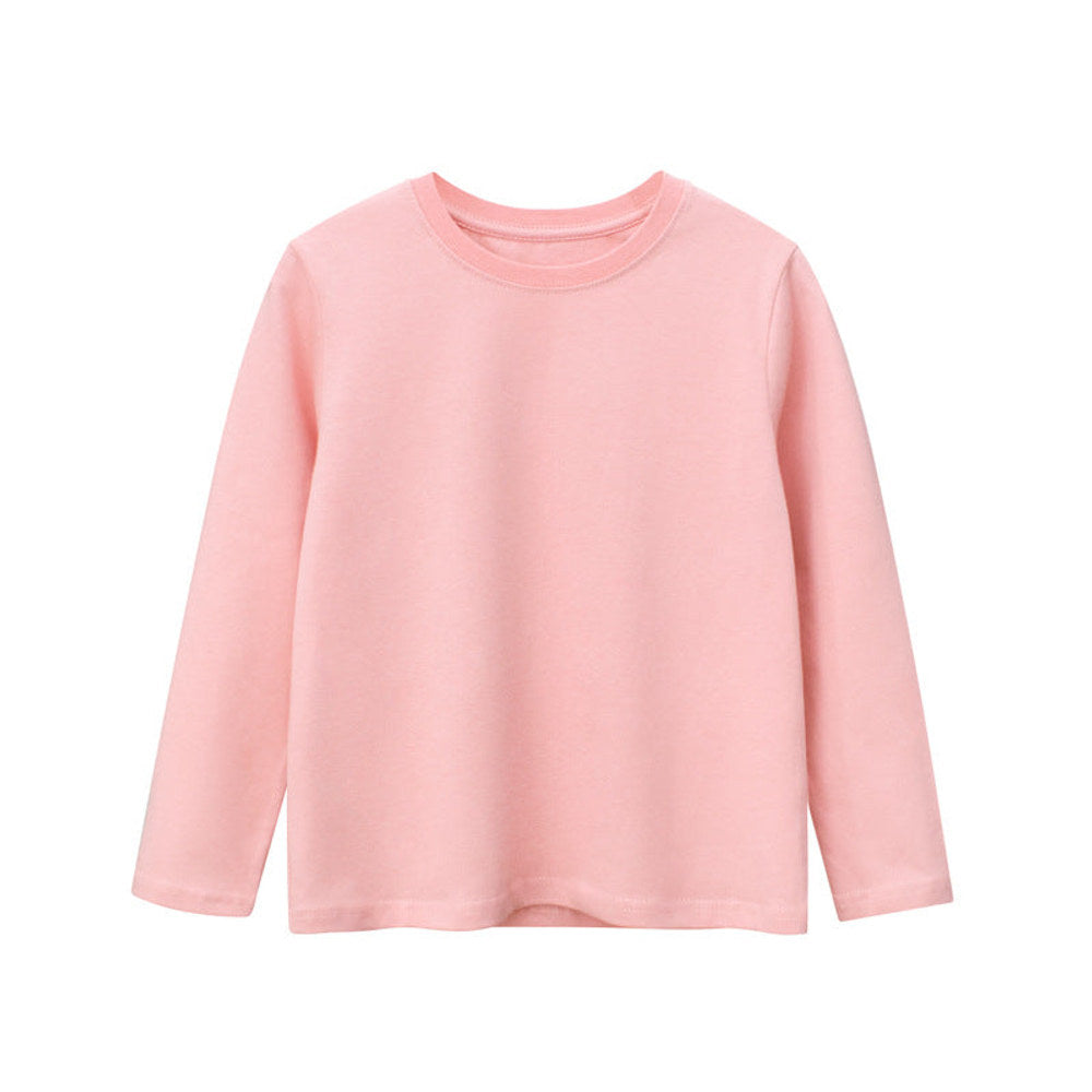 MyKids-USA® Baby Boy And Girl Solid Color Quality Basic Shirt Tops