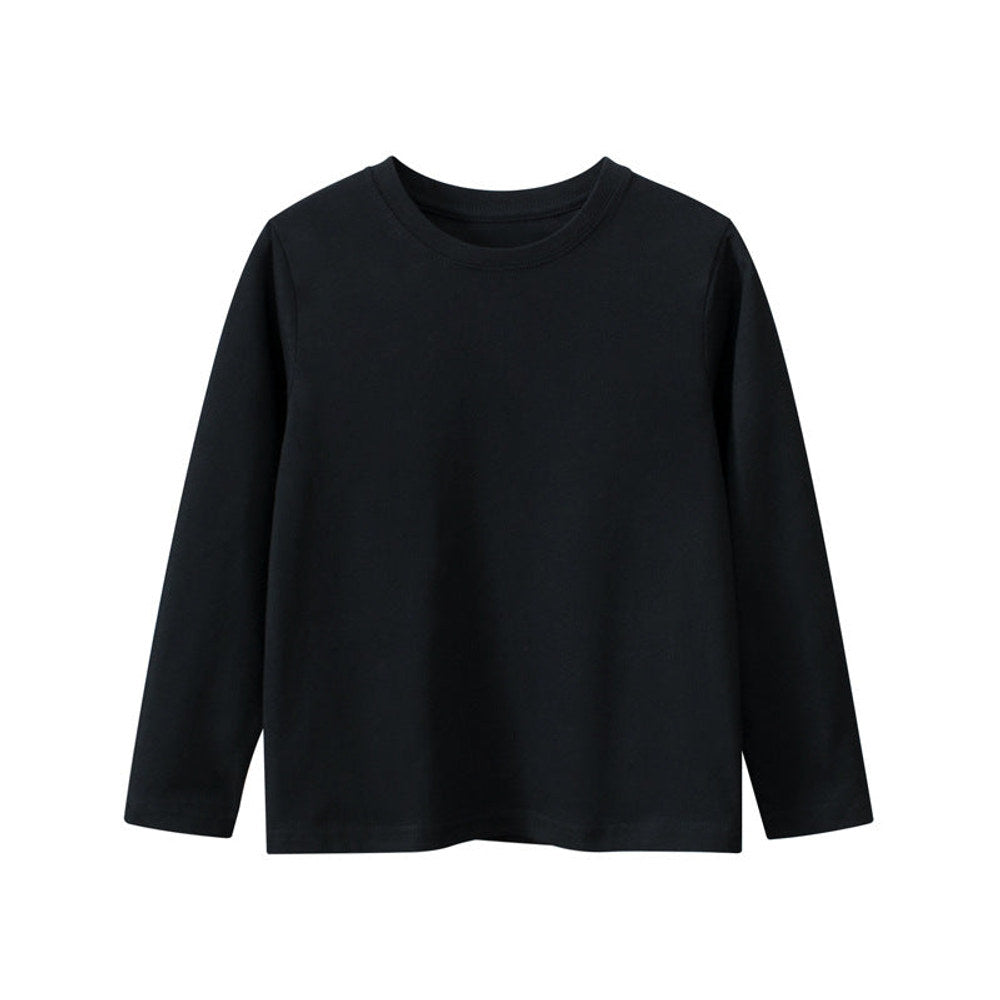 MyKids-USA® Baby Boy And Girl Solid Color Quality Basic Shirt Tops