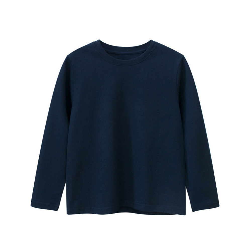 MyKids-USA® Baby Boy And Girl Solid Color Quality Basic Shirt Tops