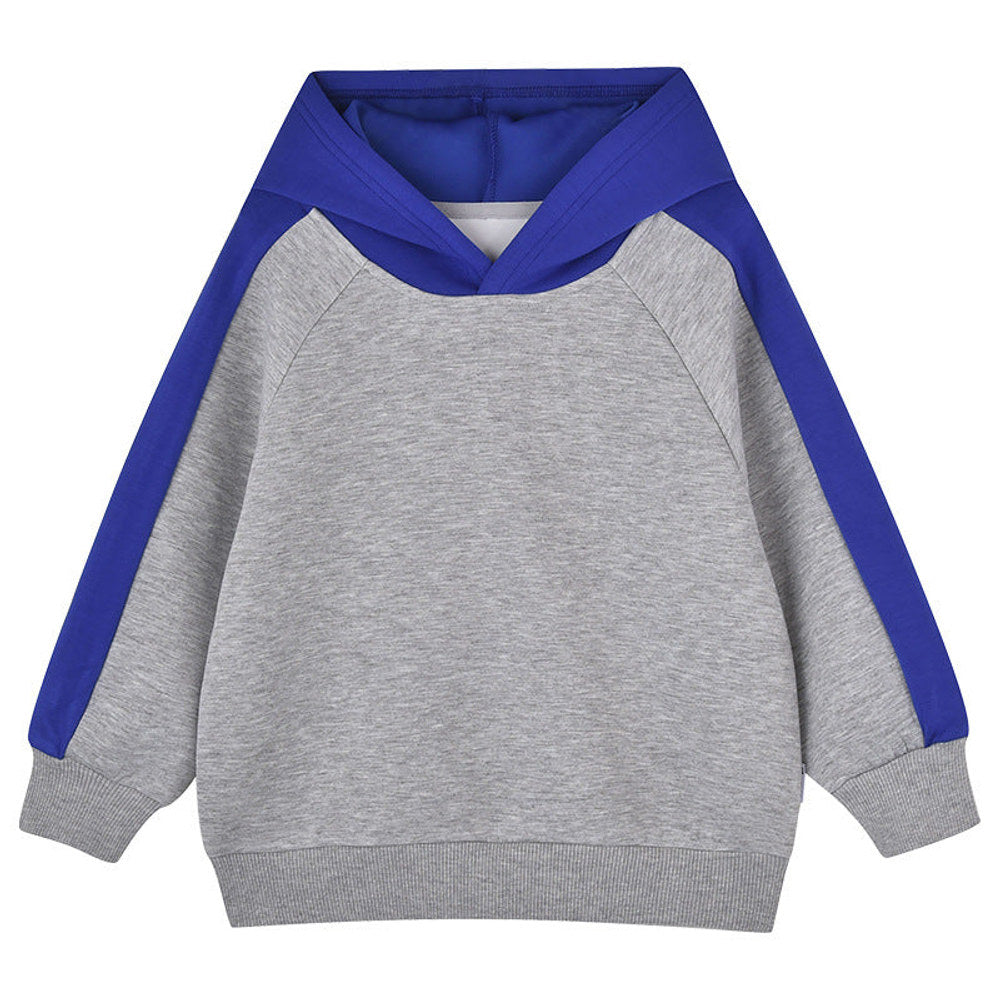 MyKids-USA® Baby Color Matching Design Loose Pullover Hoodie