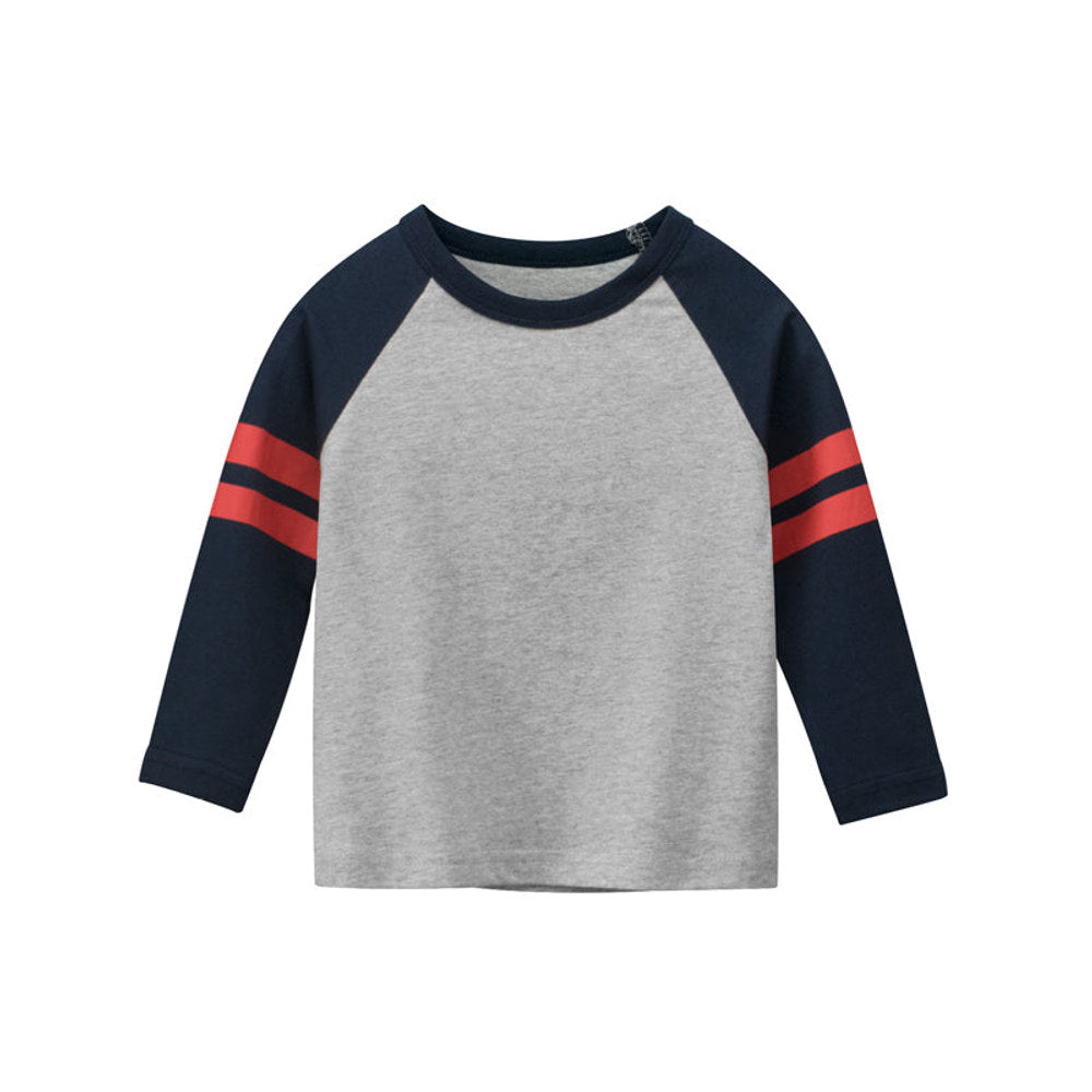 MyKids-USA® Boys Patchwork Shirt In
