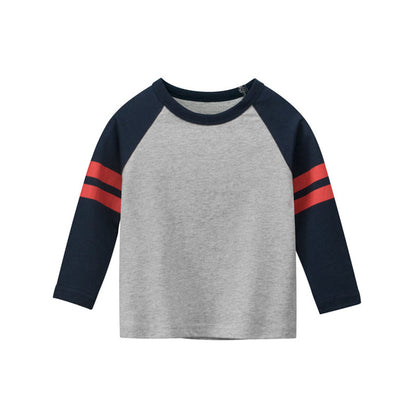 MyKids-USA® Boys Patchwork Shirt In