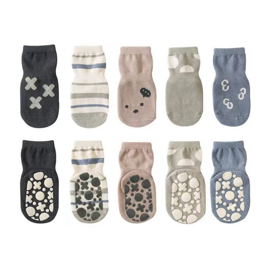 MyKids-USA® Baby Unisex Non-Slip Toddler Socks