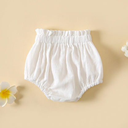 MyKids-USA® Baby Boys And Girls Cute Print Pattern Short Pants With Buttons