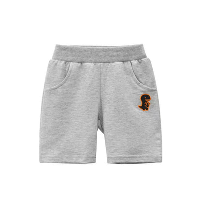 MyKids-USA® Baby Boy Small Dinosaur Print Pattern Solid Color Casual Pants