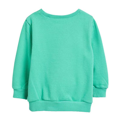 MyKids-USA® Baby Girl Rainbow & Cloud Embroidered Pattern Pullover Fashion Hoodies