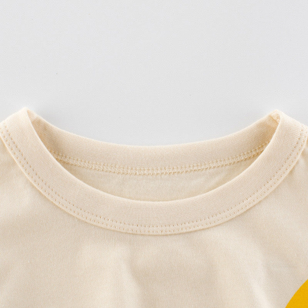 MyKids-USA® Baby Letters Print Fashion T-Shirt Outfits In